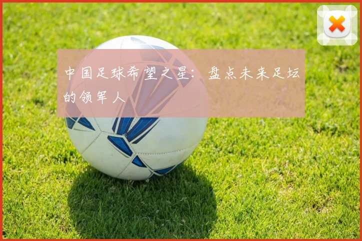 中国足球希望之星:盘点未来足坛的领军人