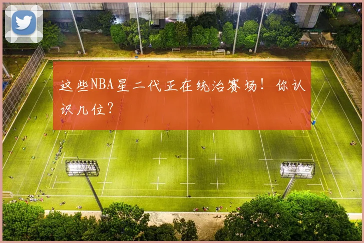 这些NBA星二代正在统治赛场!你认识几位?